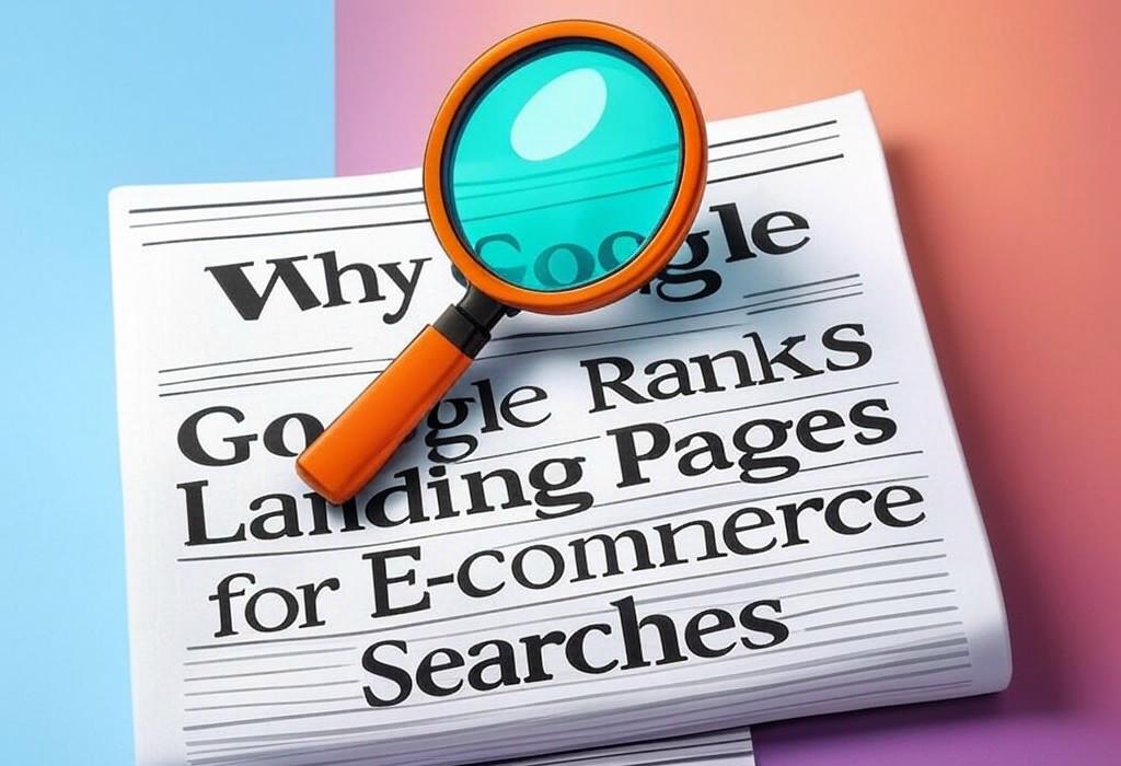 Why Google Ranks Landing Pages for E commerce Searches