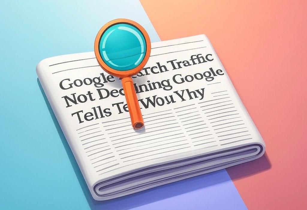 Google Search Traffic Not Declining Google Tells You Why